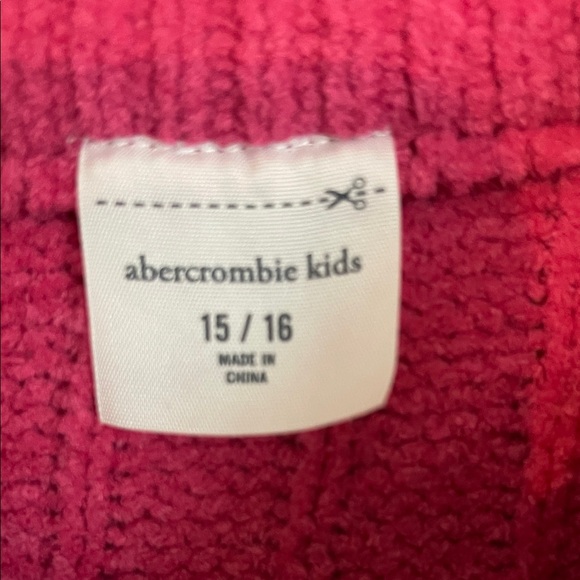 Abercrombie Kids Vibrant Pink Cable Knit Sweater - Picture 2 of 4